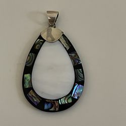 925 Abalone/Mother Of Pearl Peandant