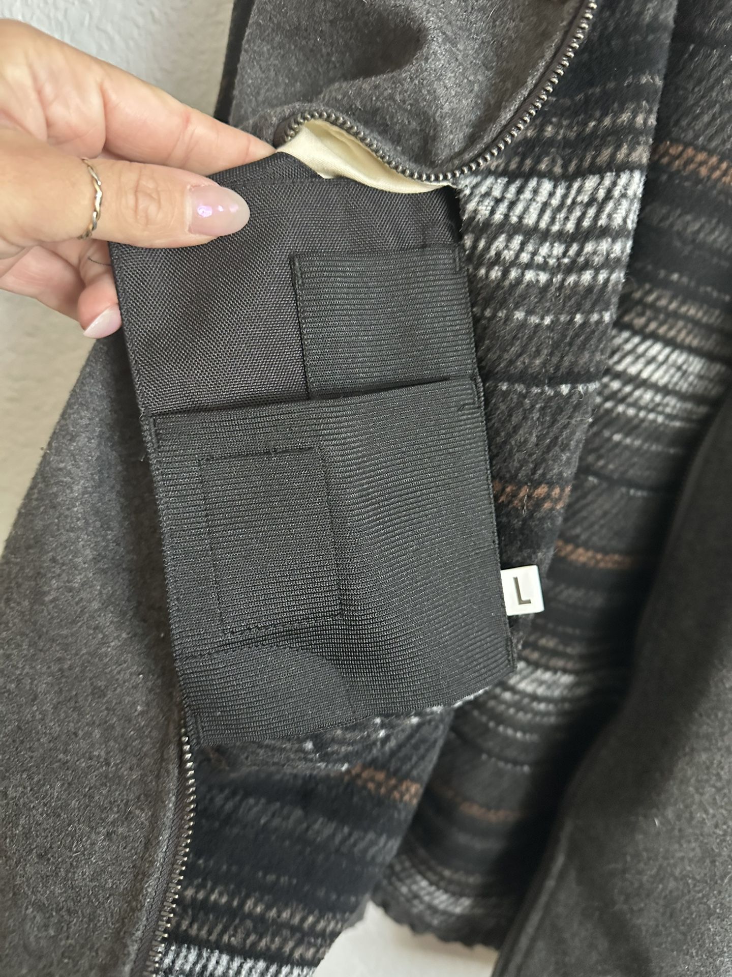 Men’s Cinch Conceal Carry Wool Vest