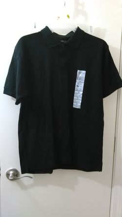Brand New Still With Tag Kids School Uniform Shirt Black Short Sleeve Austin Brand Size 18