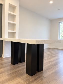 ***Counter height Real Marble Dining Table***