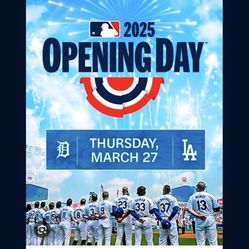 DODGERS OPENING DAY