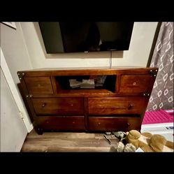 Twin Bed With Dresser 