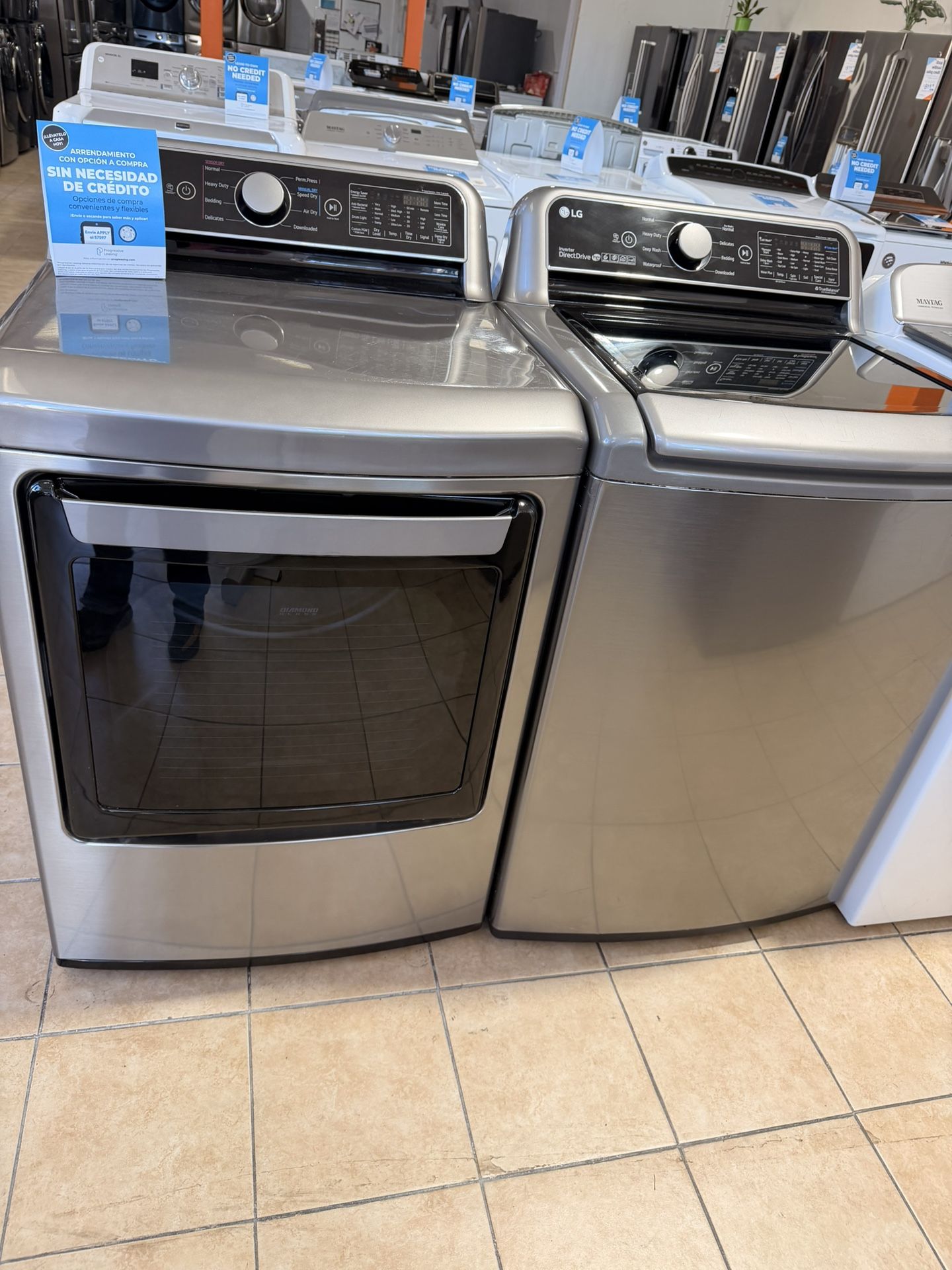 WASHER AND DRYER FINANCING AVAILABLE