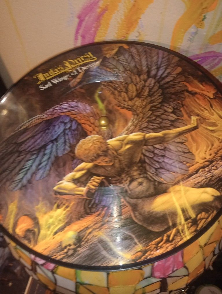 Judas Priest Sad Wings Vinal Collectors Disc
