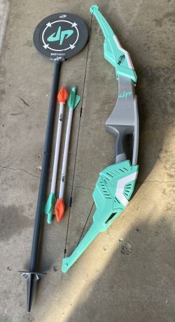 Dude Perfect Signature Bow Nerf Sports Biggest Nerf Bow with 2 Nerf Arrows