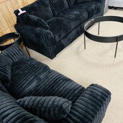 Cozy Two Piece Couch and Loveseat! 