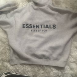 Light Oatmeal Essential Hoodie