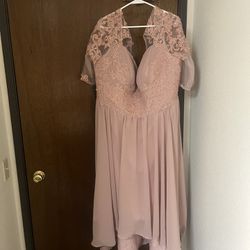 Formal Blush Dress