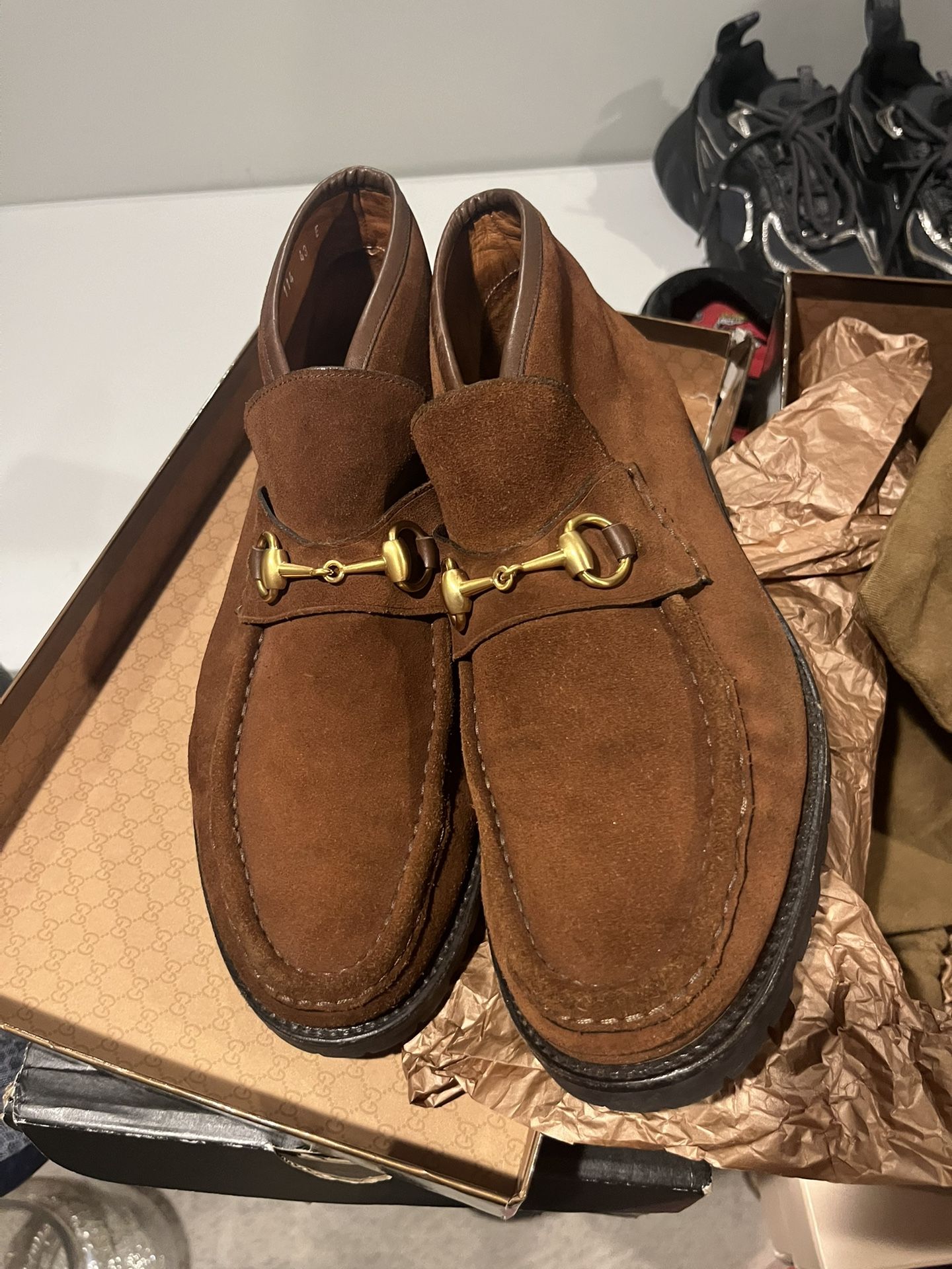 Gucci male shoes size 43 ,US 9
