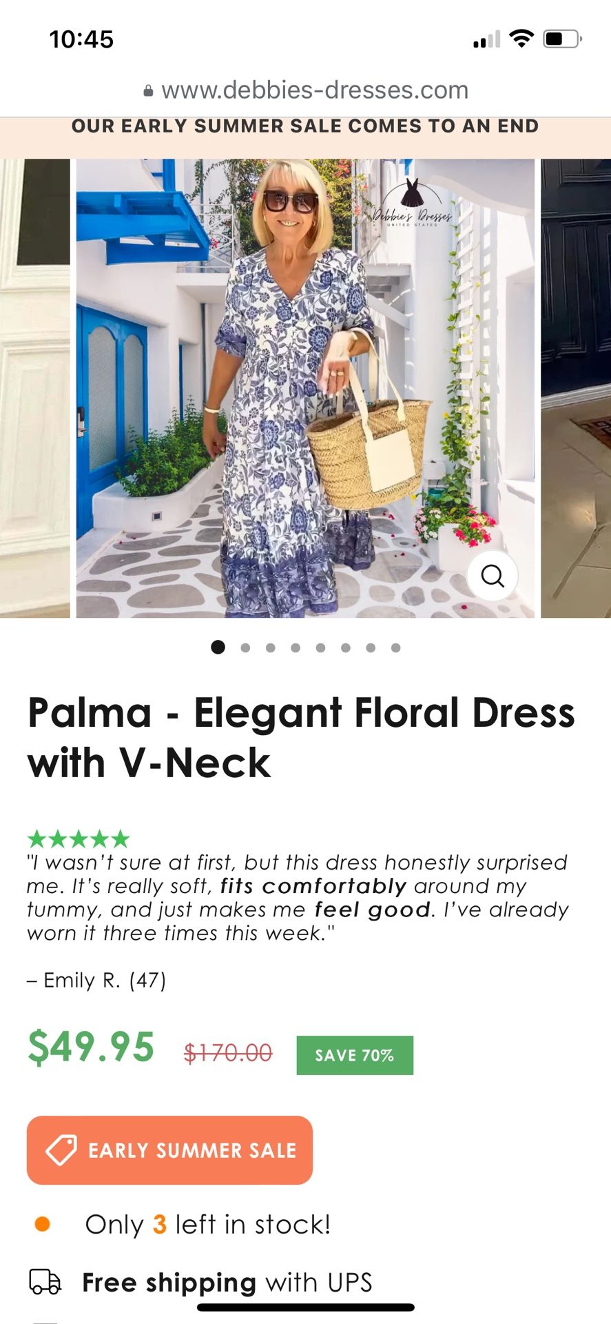 New Summer Dress For Sale