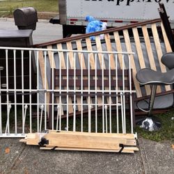 Free frame, mattress, sectional, and the couch