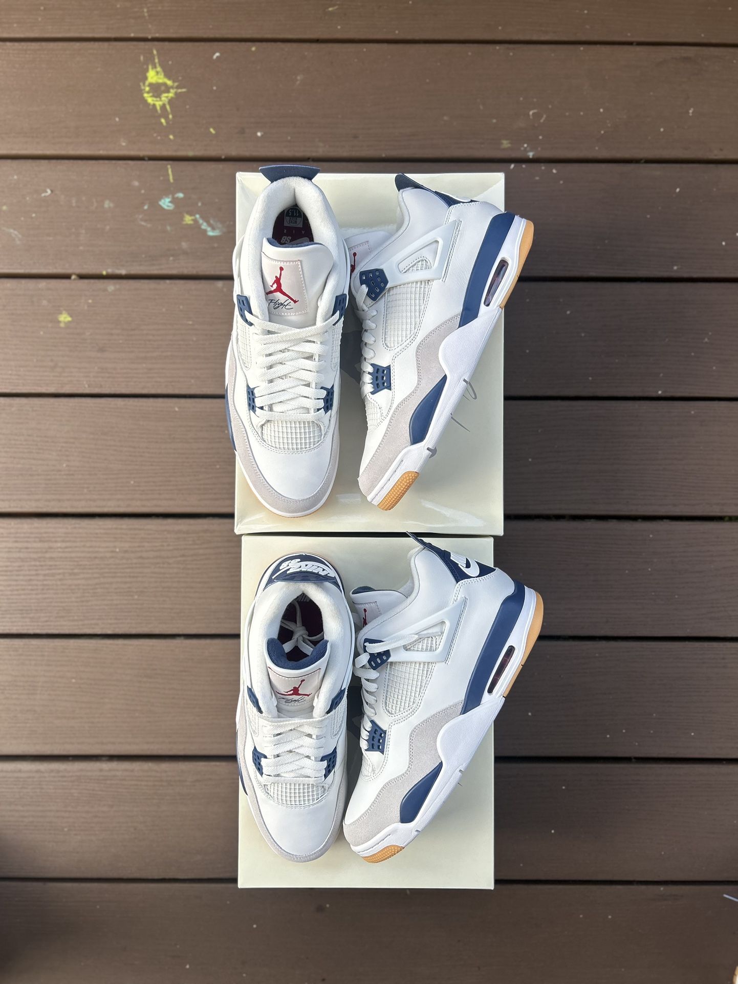 Jordan’s 4s SB Navy
