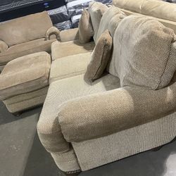 Fabric Sofas 3 Pieces 
