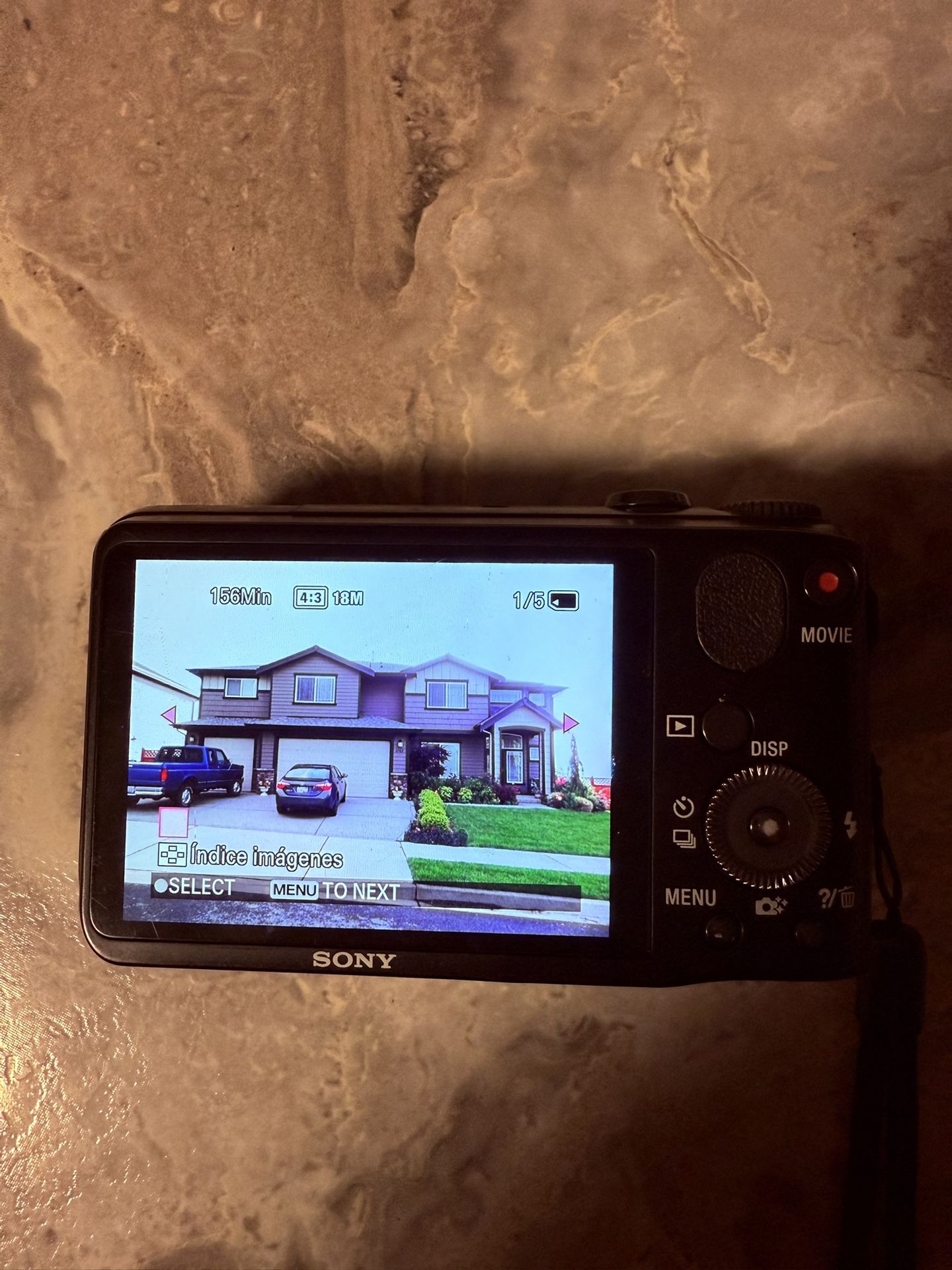Sony Digital Camera DSC-HX10V Cyber Shot Black 16x 18.9MP Compact Camera