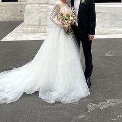 Wedding Dress Size Xs-S
