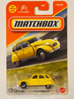 MATCHBOX # 115 OF 125 . 1970 CITROEN (2CV) .