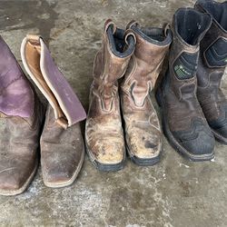 Ariat boots size 12 steel toe