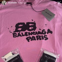 Balenciaga Pink Shirt 