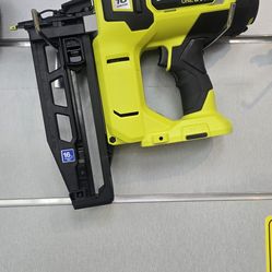 NEW RYOBI 18V 16G HP FINISH NAILER 100$ RETAILS 260$