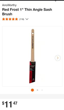 Arro Worthy 1" Paint Brush Polyester / Nylon