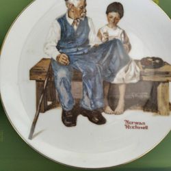 Norman Rockwell Limited Edition Collection Plate Set