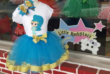 Shine tutu set from shimmer and shine