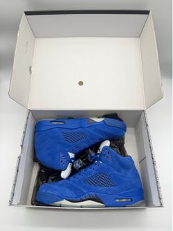 New Nike Air Jordan 5 Retro Game Royal 136027-401 Men’s Size 10.5 With Original Box