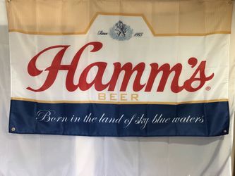 Hamm’s Beer Wall Flag (3’x5’)