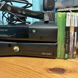  Xbox 360 W/games 