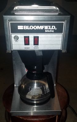 Bloomfield 8543 D2 Koffee King Pour Over Brewer Two Warmers for