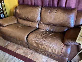Leather Double Recliner