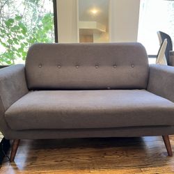 Grey Loveseat