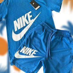 🆕 Men’s Royal Blue Nike Shorts Set - Medium 🆕 