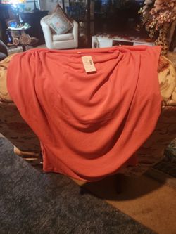 Orange Comfortable Top Still Has Tags