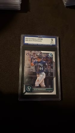 Julio Rodriguez rookie graded 9