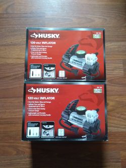 Brand New Husky 120v Inflators
