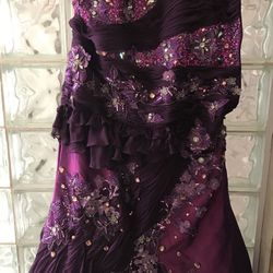 Elegant Purple Gorgeous dress. Beautiful
