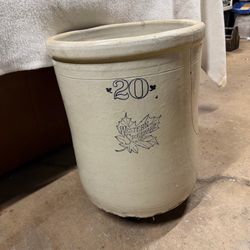 Very large antique crock