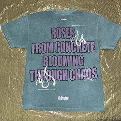 Civil Regime Roses From Concrete Shirt - Size S
