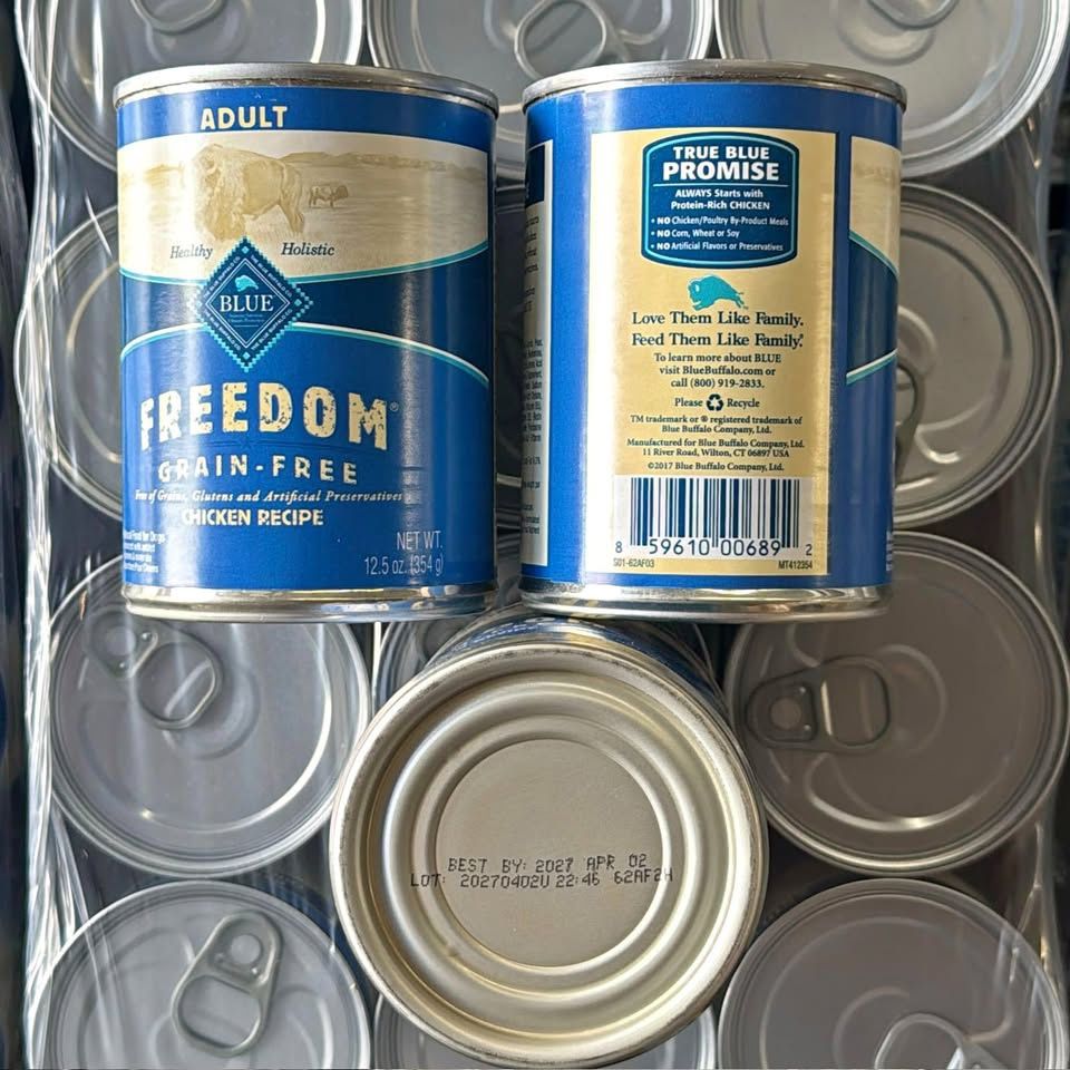 Blue Buffalo Freedom Adult Chicken Recipe Grain-Free Canned Dog Food