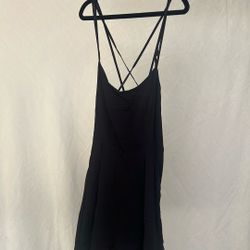 Black Short Dress Size Medium