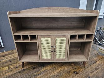 Bar Cabinet With Bottle Storage