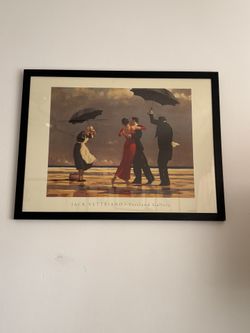 Jack Vettriano “The Singing Butler” Framed Art Print – 33x26