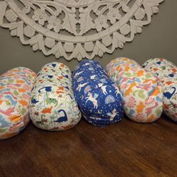 New Colorful Beaded Bolster Pillows