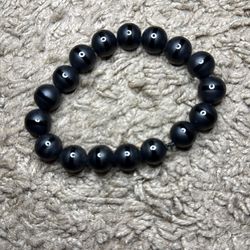 12mm Beads . Stretch Adult Bracelet. Unisex. NOT GLASS!!