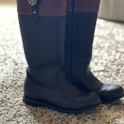 Tommy Hilfiger Calf Boots *Girls *Size 1