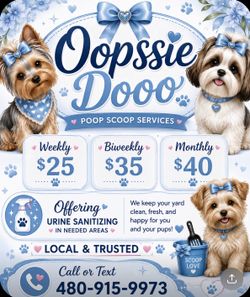 Poop scoopers