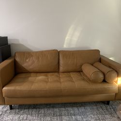 Leather Couch 