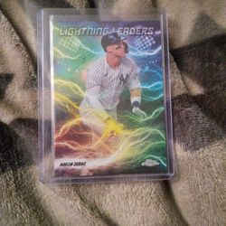 Rare Topps Chrome 2025 Aaron Judge  Short Print