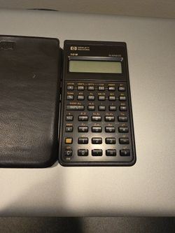 Vintage HP 10B Business Financial Calculator 1987 No Batteries Untested